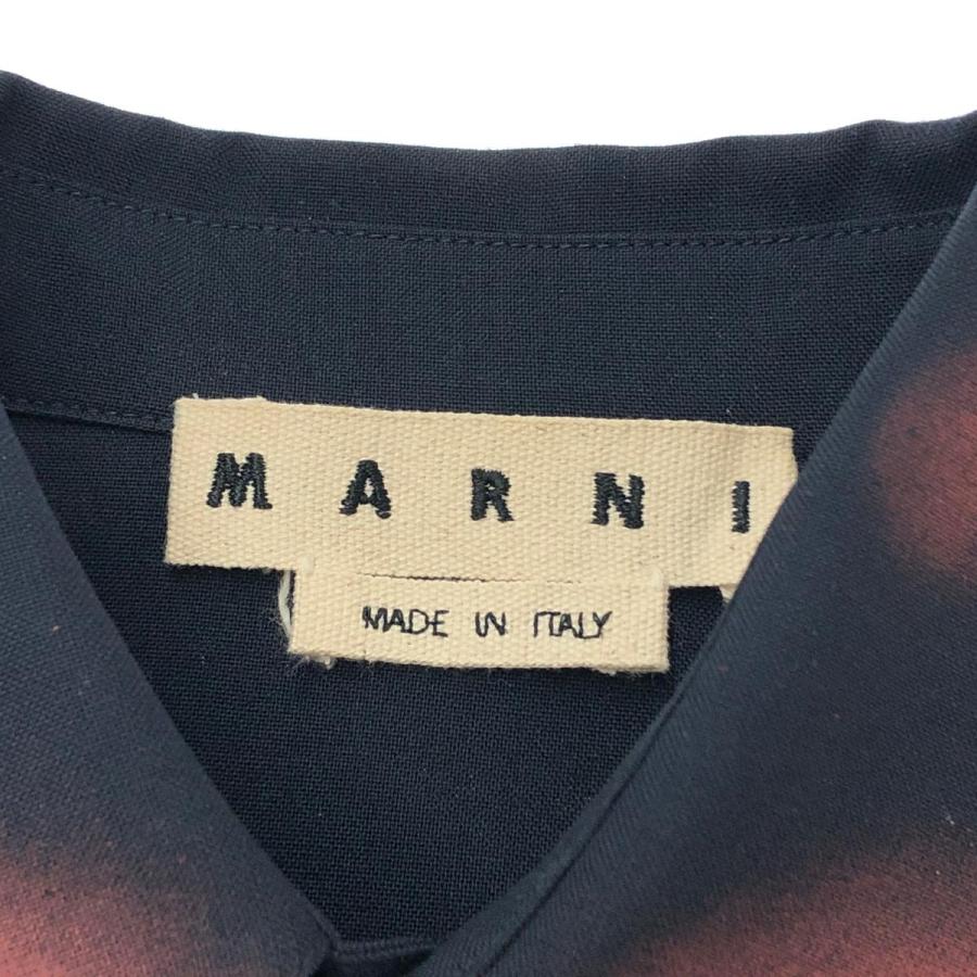MARNI マルニ トロピカルウールシャツ 良好 サイズ48 CUMU0061P0 