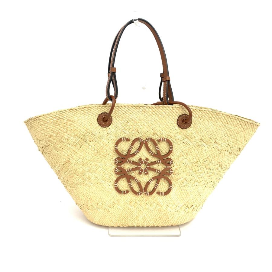 LOEWE ロエベ 2WAYバッグ バスケット 美品 ベージュ イヤカラシ  
