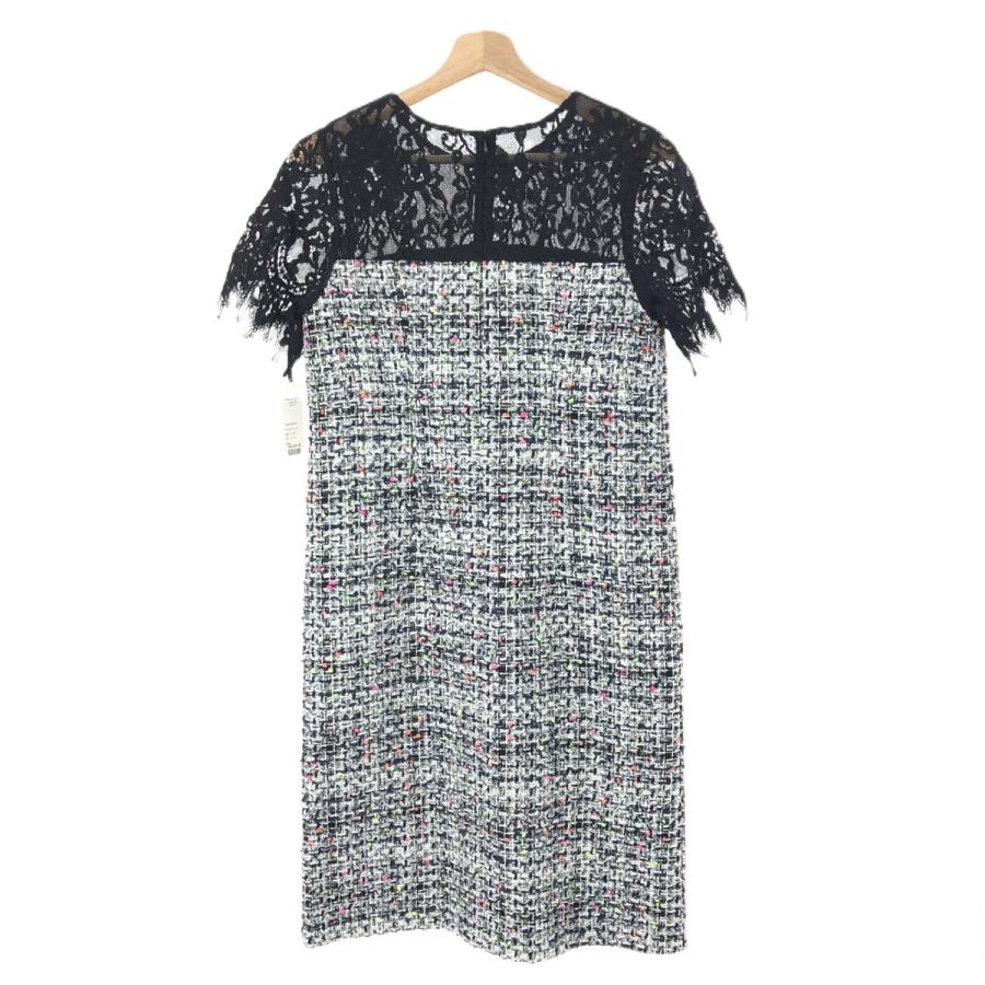 美品✨グレースクラス ネオンネップツイードワンピース 36 レース オケージョン 美品✨グレースクラス ネオンネップツイードワンピース 36