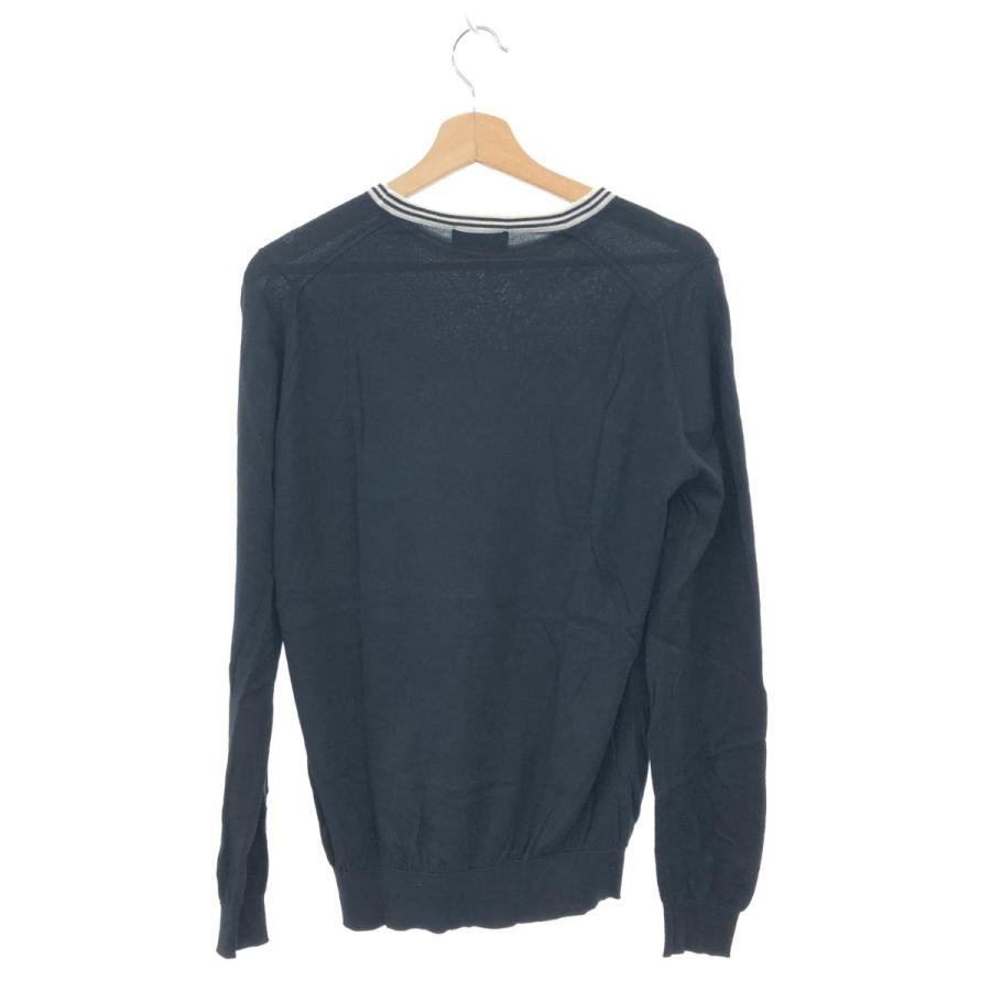 JOHN SMEDLEY ジョンスメドレー クルーネック ニット M ブラック JOHN SMEDLEY ジョンスメドレー クルーネック ニット M ブラック
