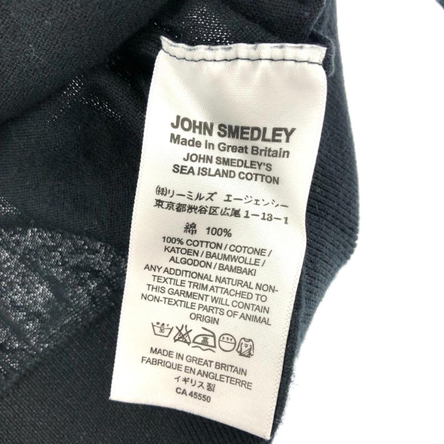 JOHN SMEDLEY ジョンスメドレー クルーネック ニット M ブラック JOHN SMEDLEY ジョンスメドレー クルーネック ニット M ブラック
