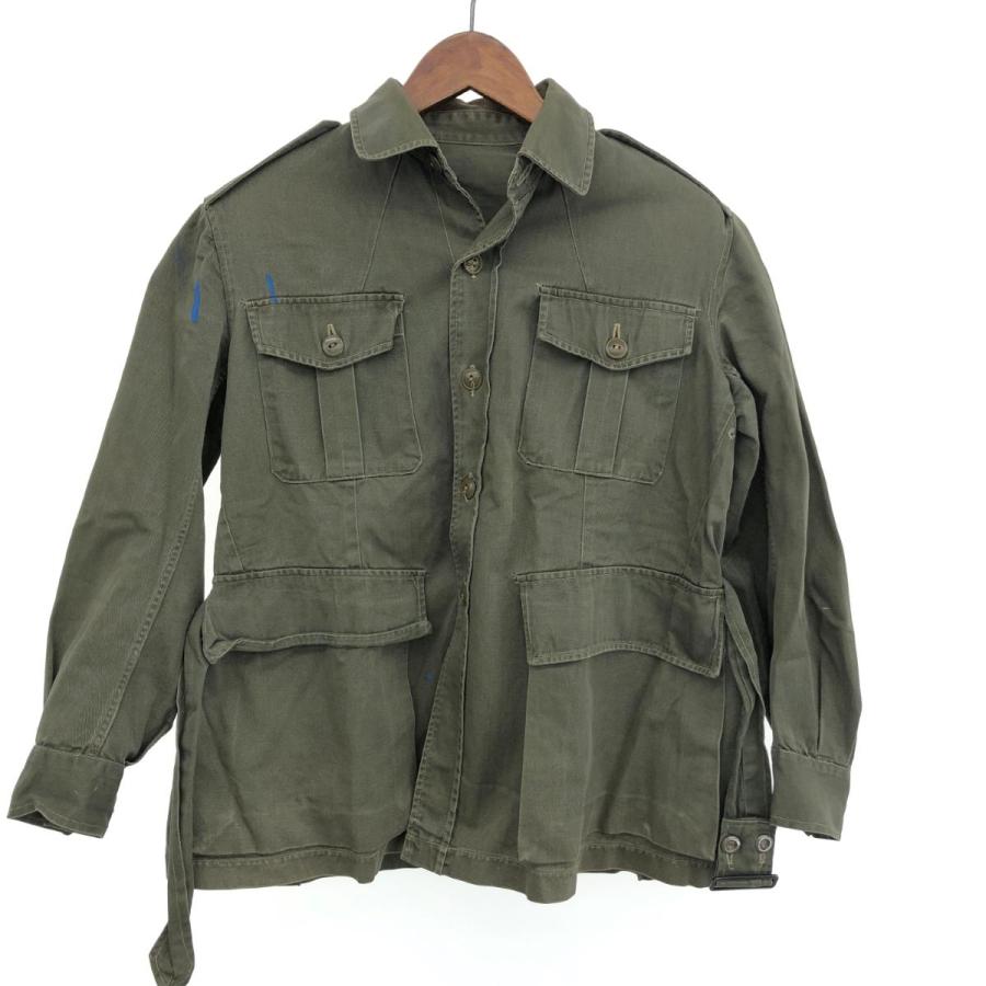 ミリタリー . カナダ軍 ブッシュジャケット サイズ3 カーキ ミリタリー . カナダ軍 ブッシュジャケット サイズ3 カーキ