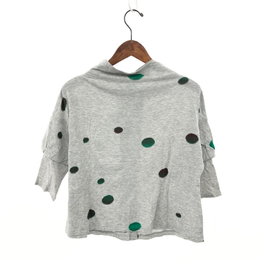 センソユニコ　慈雨 グレーの長袖カーディガン 慈雨(Sensounico) センソユニコ カーディガン ジャケット サイズ