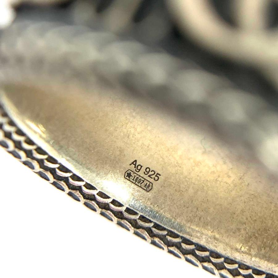 GUCCI グッチ ダブルG GGマーモント SVリング 美品 20 ブラック GUCCI グッチ ダブルG GGマーモント SVリング 美品 20 ブラック