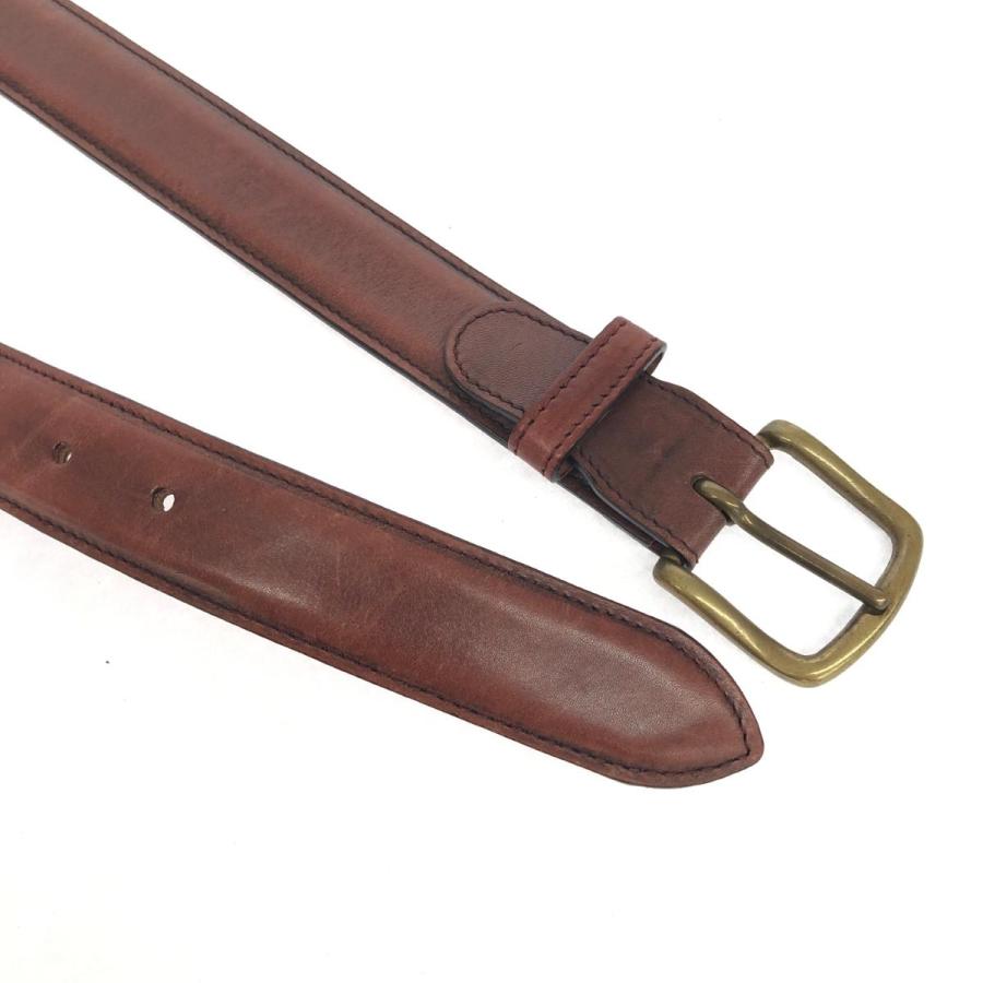 Edward Green レザー製メンズベルト ブラウン Edward Green レザー製メンズベルト ブラウン