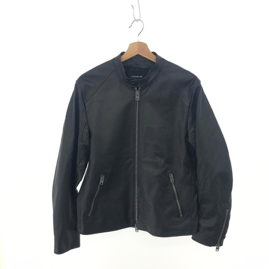COACH コーチ シングルレザー レザージャケット 良好 Mサイズ 69167  
