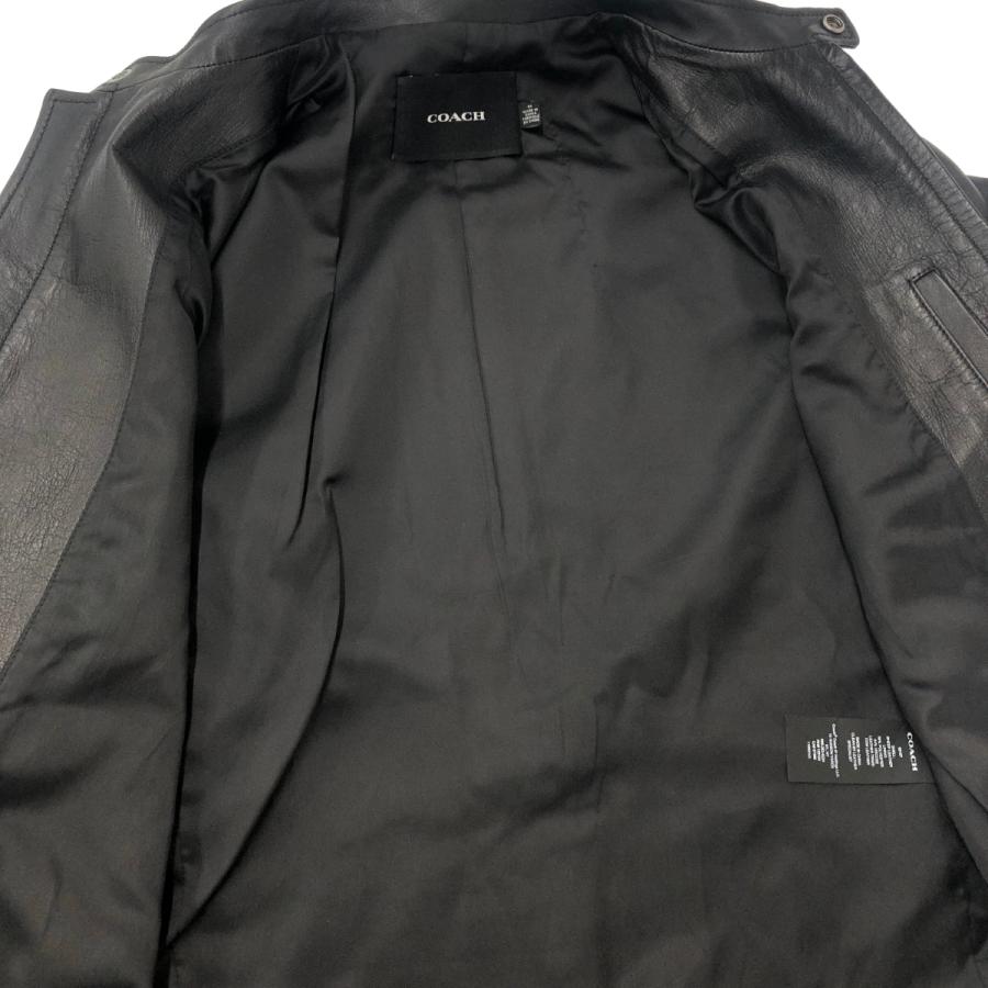 COACH コーチ シングルレザー レザージャケット 良好 Mサイズ 69167 