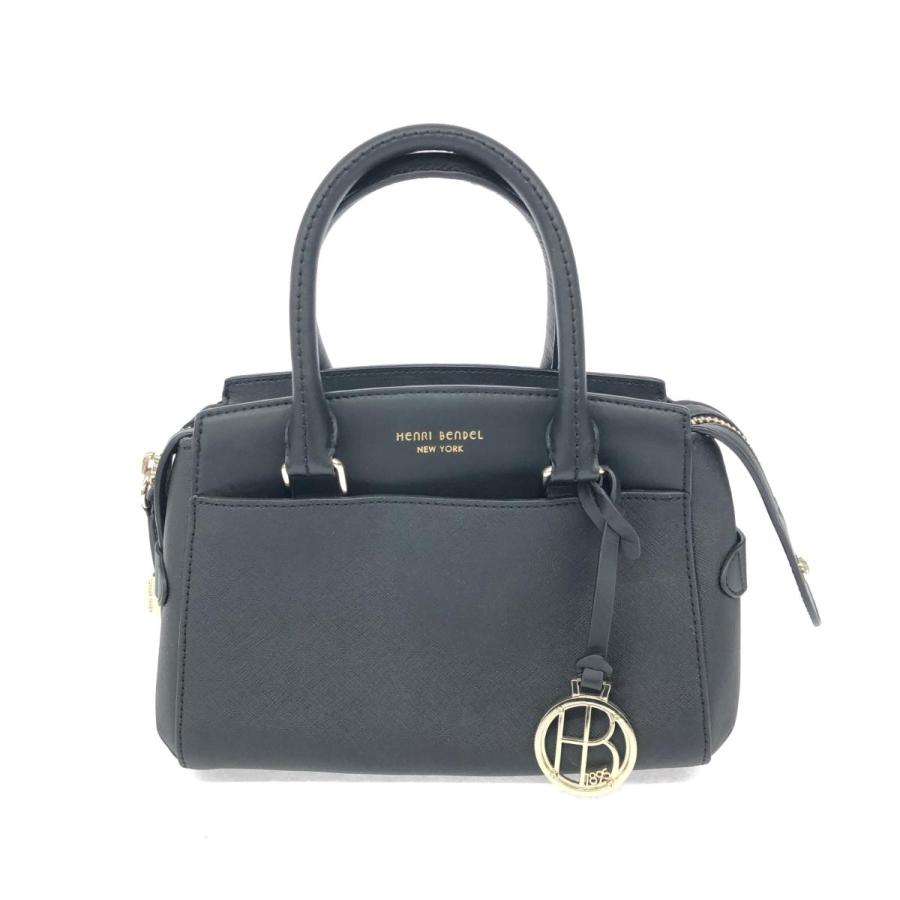 HENRI BENDEL ヘンリベンデル 2WAYバッグ 良好 ブラック PVC