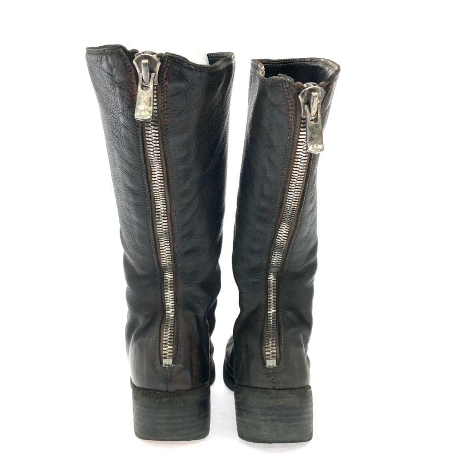 GUIDI ブーツ ブラウン 37 GUIDI グイディ ブーツ 37 ブラウン レディース 靴 シューズ