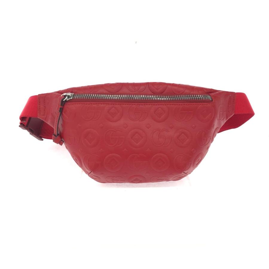 GUCCI グッチ グッチチルドレン ボディバッグ 美品 502093 レッド 