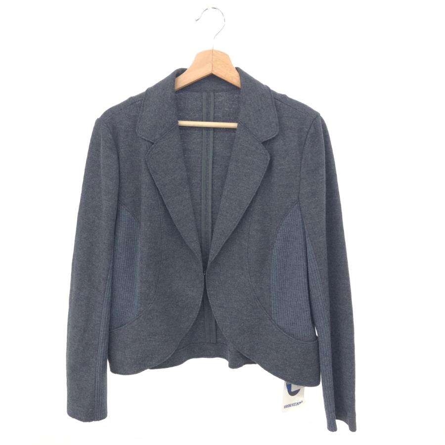 HIROKO BIS ヒロコビス リブニットデザインジャケット 未使用品 大きい 