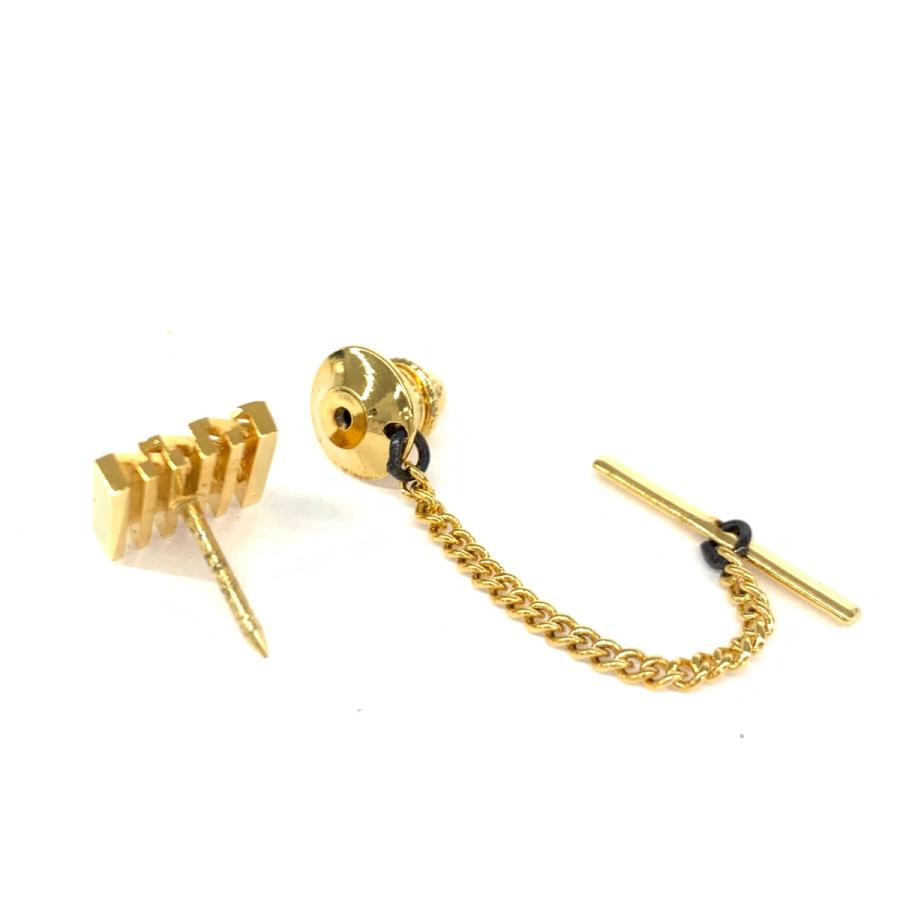 【美品】Christian Dior タイタック カフス CD 大ぶり ゴールド Christian Dior クリスチャンディオール タイタック&カフス 美品