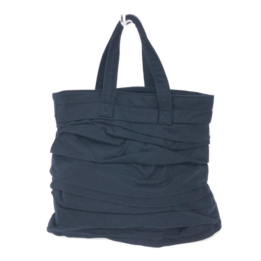 comme des garcons コムデギャルソンネイビー トートバッグ