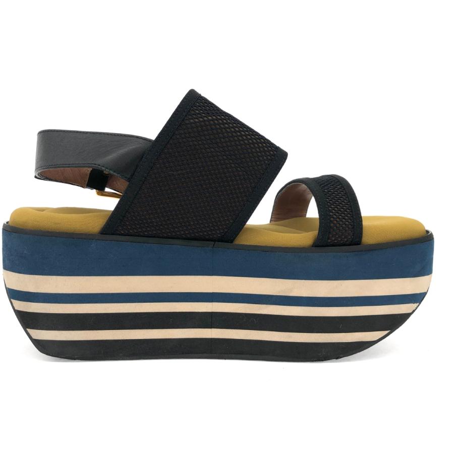 MARNI マルニ プラットフォーム サンダル 良好 - マルチカラー 