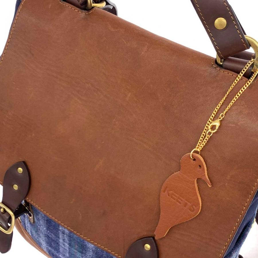 【美品】KEETS キイツ ハンドメイド リュック バックパック レザー 帆布 美品】KEETS キイツ ハンドメイド リュック バックパック レザー