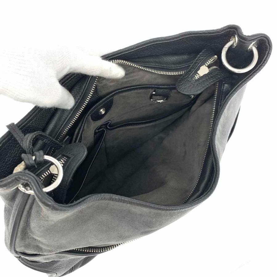 PELLE MORBIDA ペッレモルビダ ワンショルダーバッグ グレー PELLE MORBIDA ペッレモルビダ ワンショルダーバッグ グレー
