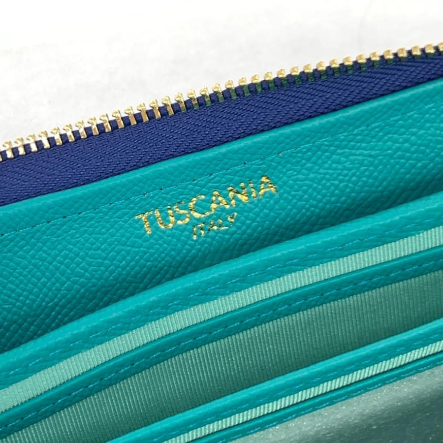 TUSCANIA トスカーニア 長財布 未使用品 ロイヤルブルー TUSCANIA トスカーニア 長財布 未使用品 ロイヤルブルー
