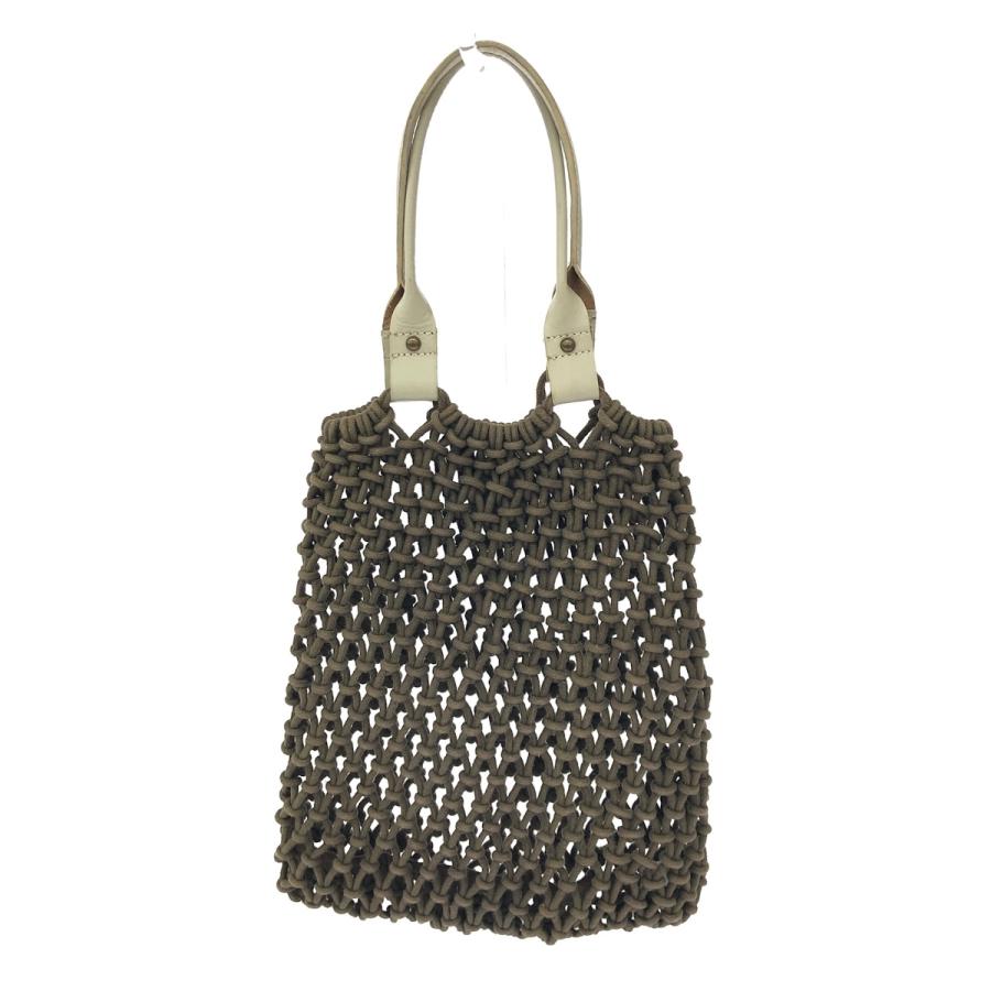 MAISON N.H PARIS メゾンエヌアッシュパリ トートバッグ 良好 ブラウン  