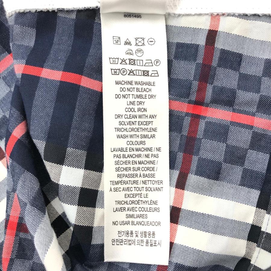 BURBERRY LONDON バーバリーロンドン 襟付きチェック柄 BURBERRY LONDON バーバリーロンドン 襟付きチェック柄