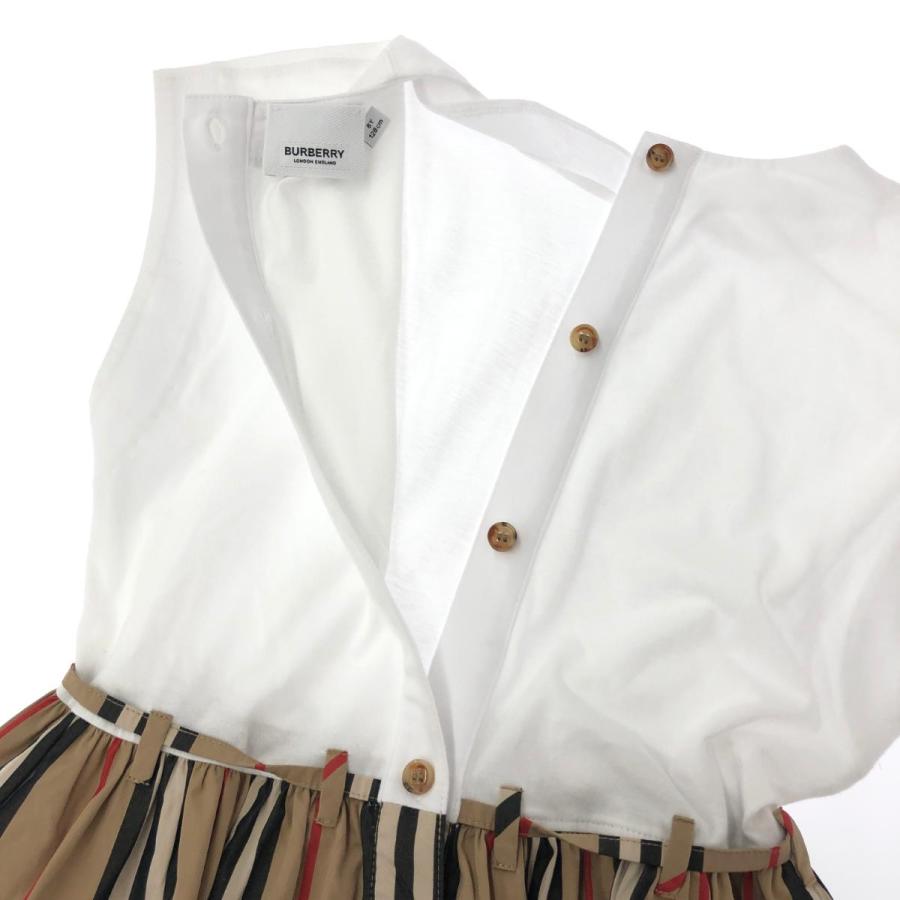 BURBERRY LONDON バーバリーロンドン ストライプ柄ワンピース