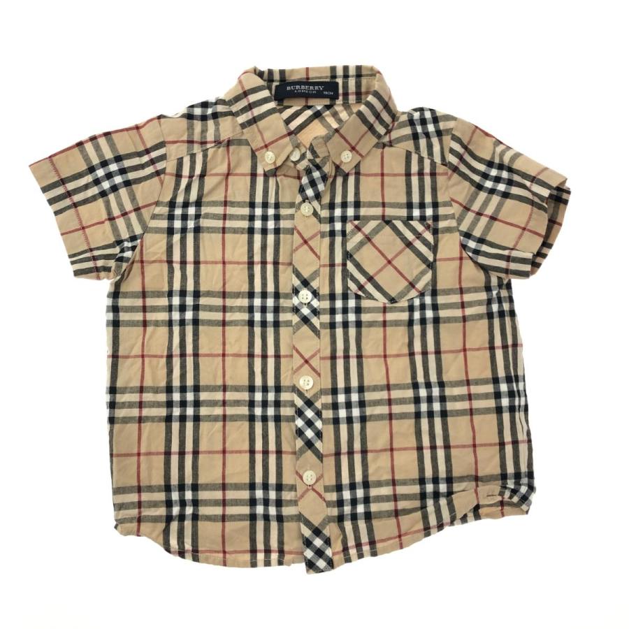 BURBERRY LONDON バーバリーロンドン ノバチェックシャツ 90cm BURBERRY LONDON バーバリーロンドン ノバチェックシャツ 90cm