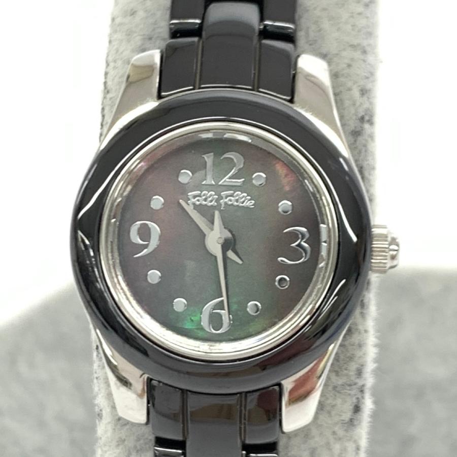 Folli Follie フォリフォリ 腕時計 クォーツ WF1T012BP シルバーカラー