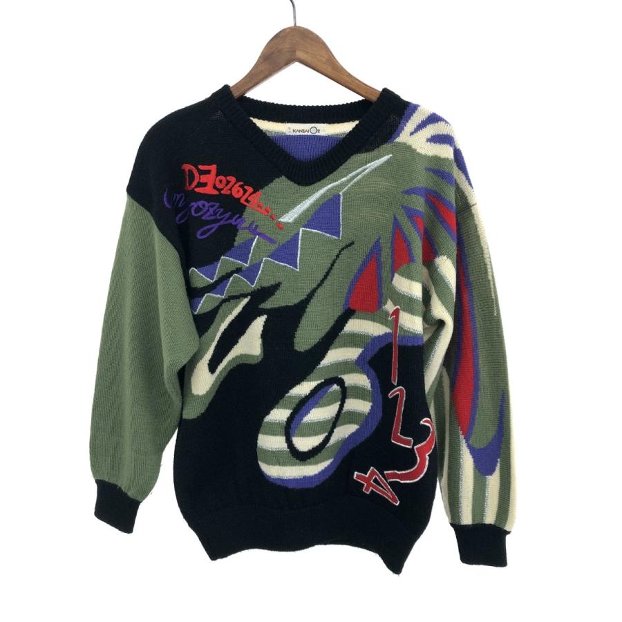 KANSAI YAMAMOTO カンサイヤマモト ヴィンテージ デザイン ニット  