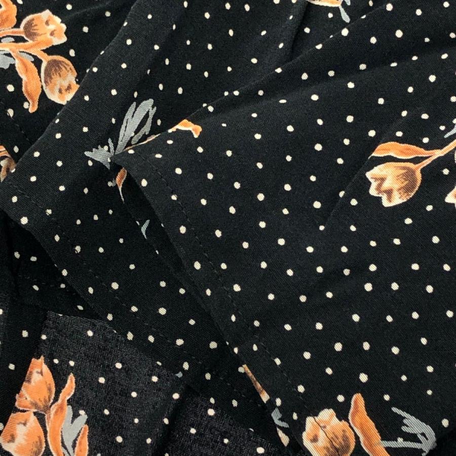 Spick&Span スピック&スパン フォークプリントドレス ワンピース 未  