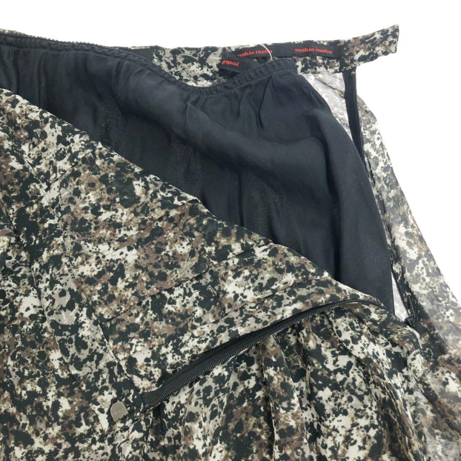 yoshieinaba  ブラウスとスカート yoshie inaba ヨシエイナバ ブラウス&スカート サイズ:11 グレー