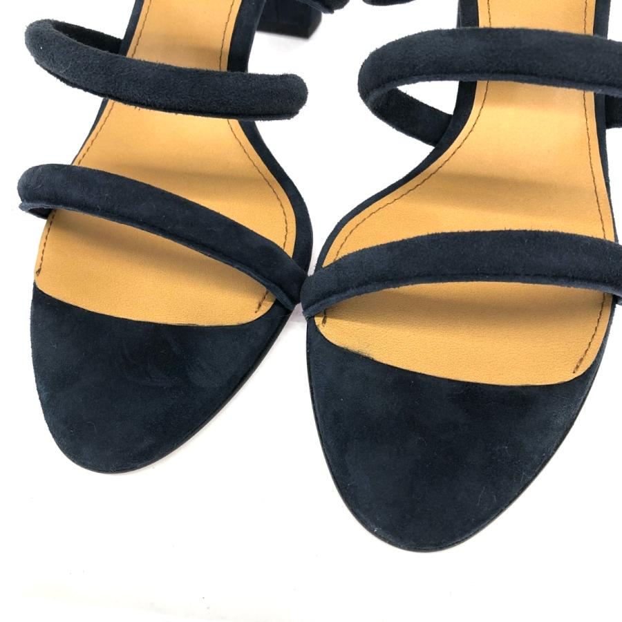 新品未使用品 CHENBURチェンバーサンダル CHEMBUR チェンバー サンダル 美品 38 ネイビー スウェード