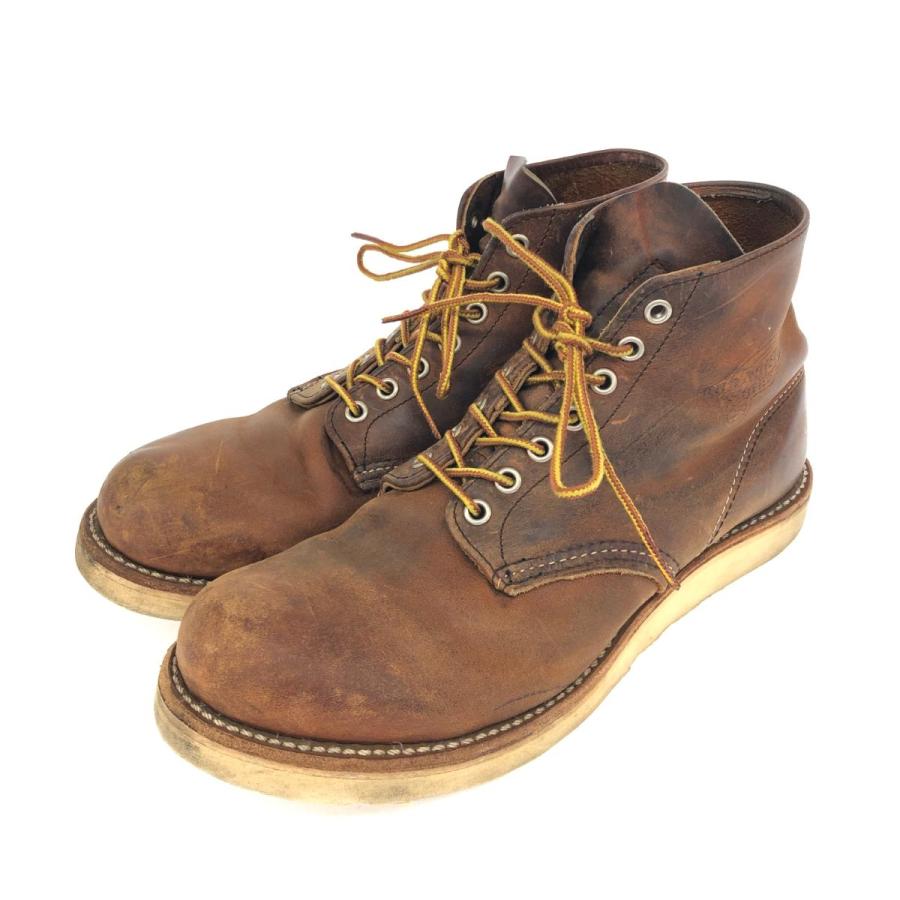 RED WING レッドウィング ブーツ 9 1/2 9111 ブラウン レザー メンズ 