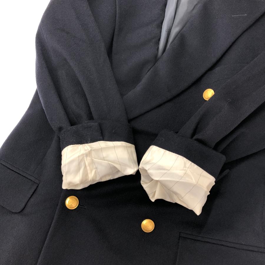 GUCCI グッチ ダブル ジャケット 良好 サイズ:50 ネイビー GUCCI グッチ ダブル ジャケット 良好 サイズ:50 ネイビー