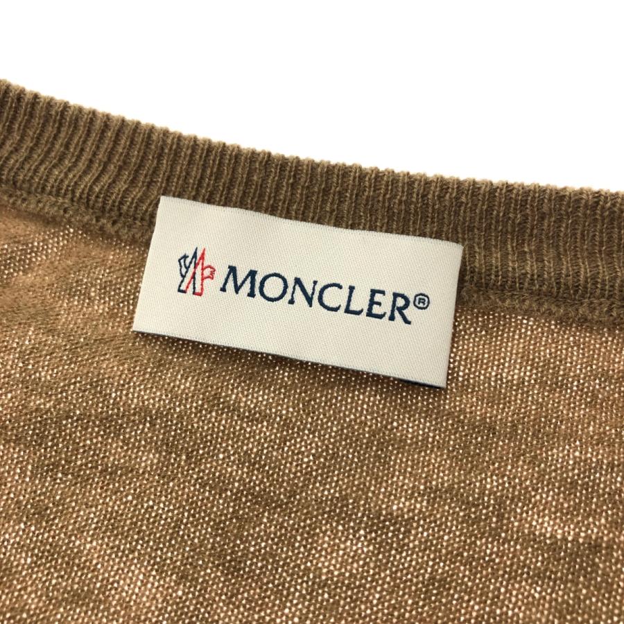 MONCLER モンクレール クルーネック ニット サイズ:M ブラウン 
