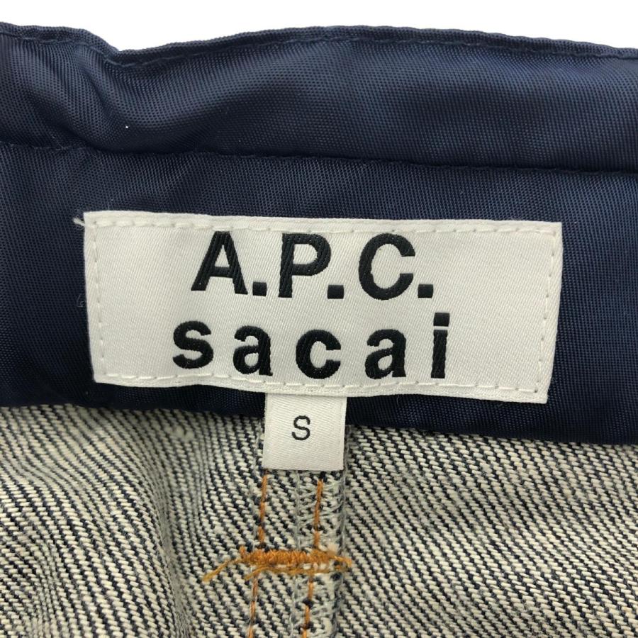 Sacai サカイ×アーペーセー デニム パンツ 未使用品 サイズ:S Sacai サカイ×アーペーセー デニム パンツ 未使用品 サイズ:S
