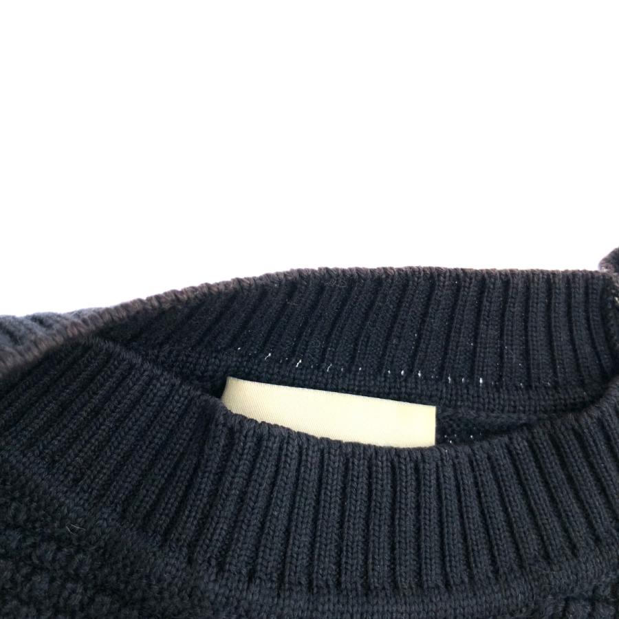MONCLER モンクレール ワッフル ニット サイズ:M ネイビー MONCLER モンクレール ワッフル ニット サイズ:M ネイビー