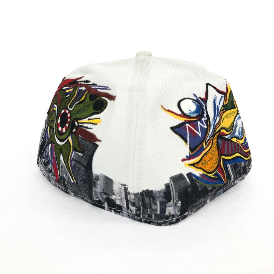 NEW ERA ニューエラ×岡本太郎 キャップ ホワイト ポリエステル NEW ERA ニューエラ×岡本太郎 キャップ ホワイト ポリエステル