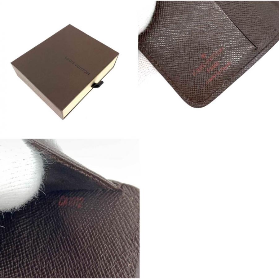 LOUIS VUITTON ルイヴィトン ダミエ エベヌ 財布 N61668 CA1012 LOUIS VUITTON ルイヴィトン ダミエ エベヌ 財布 N61668 CA1012
