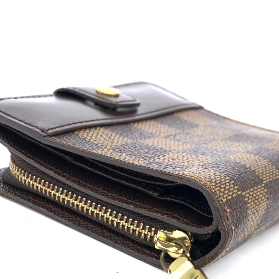 LOUIS VUITTON ルイヴィトン ダミエ エベヌ 財布 N61668 CA1012 LOUIS VUITTON ルイヴィトン ダミエ エベヌ 財布 N61668 CA1012