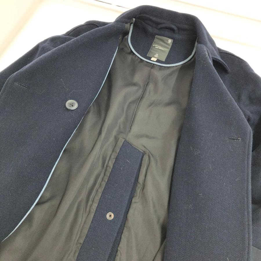 G-STAR RAW ジースターロウ ロングコート サイズ:XS ネイビー G-STAR RAW ジースターロウ ロングコート サイズ:XS ネイビー