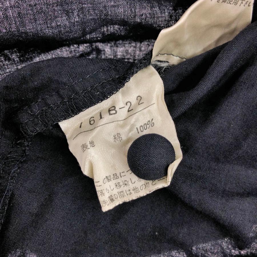 INGEBORG インゲボルグ 長袖ブラウス ネイビー 綿 レディース トップス 