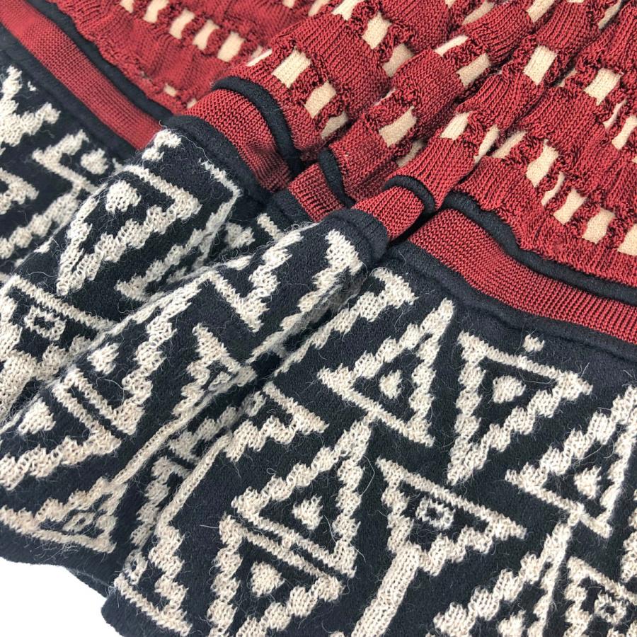 ETRO エトロ ニットスカート サイズ:38 152-18151-9939 マルチカラー 