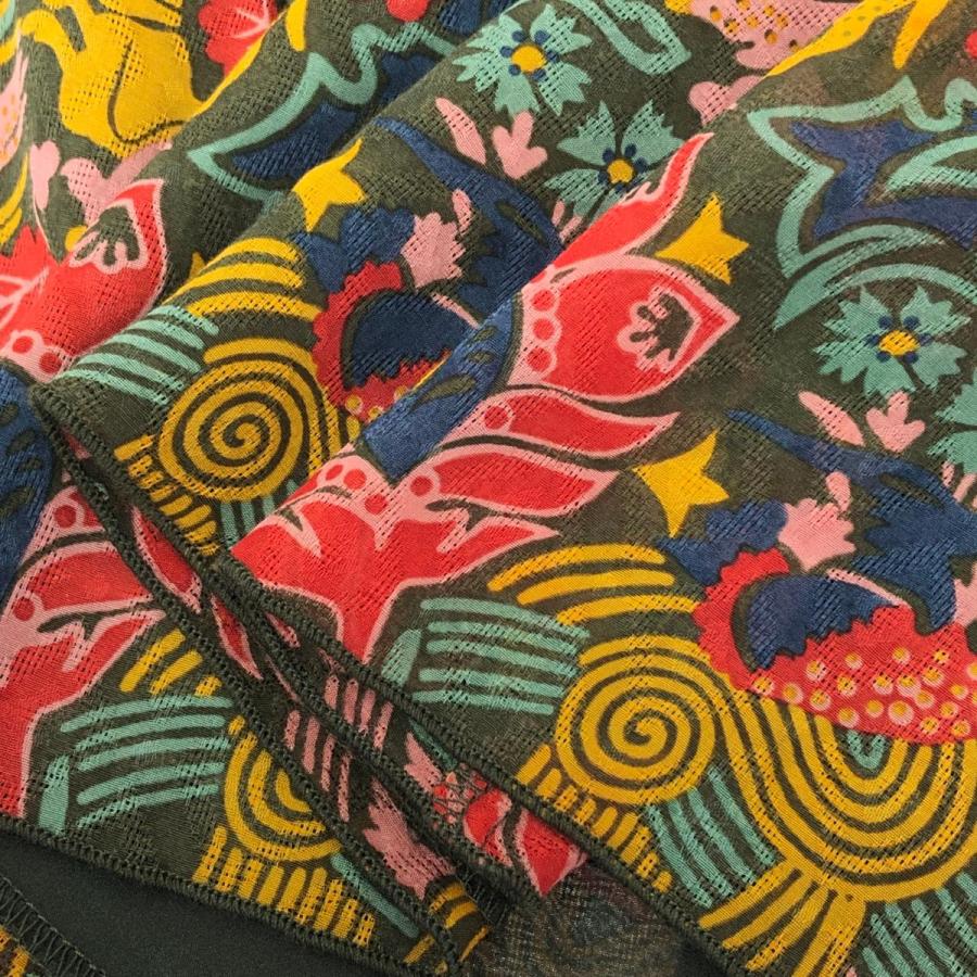 ANNA SUI アナスイ ワンピース 未使用品 サイズ:2 マルチカラー ANNA SUI アナスイ ワンピース 未使用品 サイズ:2 マルチカラー