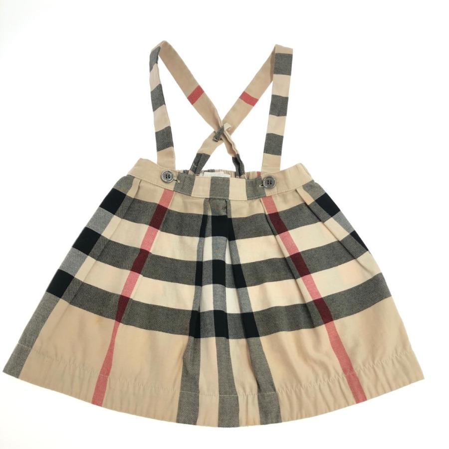 BURBERRY LONDON バーバリーロンドン サスペンダー付きスカート サイズ 