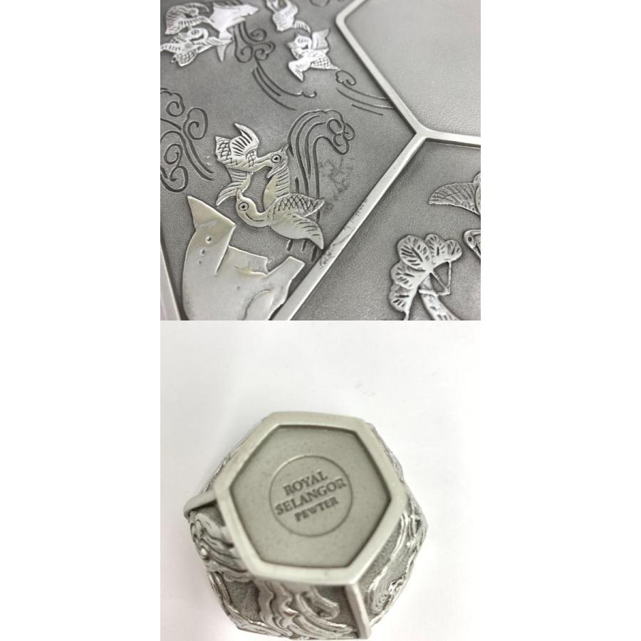 Royal Selangor ロイヤルセランゴール 酒器セット 箱付 プレート Royal Selangor ロイヤルセランゴール 酒器セット 箱付 プレート