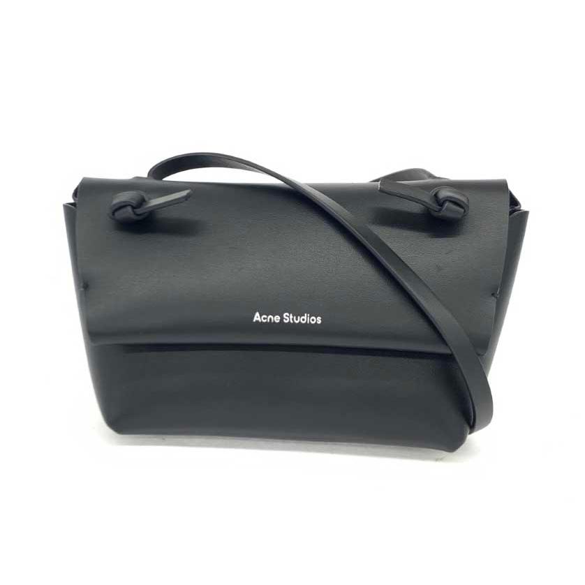 acne studios アクネストゥディオズ ショルダーバッグ 良好 ブラック  