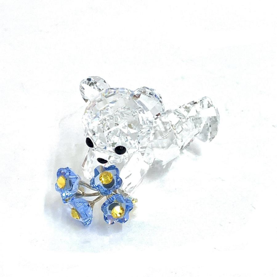 SWAROVSKI スワロフスキー オーナメント 美品 ブルー/クリア SWAROVSKI スワロフスキー オーナメント 美品 ブルー/クリア