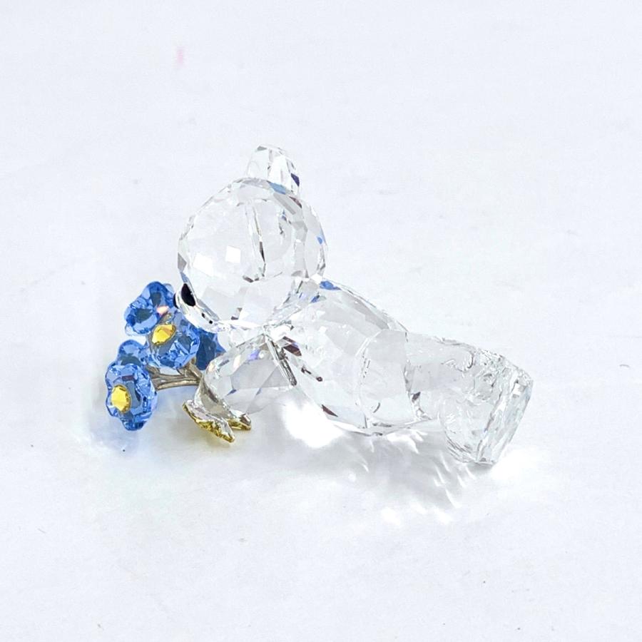SWAROVSKI スワロフスキー オーナメント 美品 ブルー/クリア SWAROVSKI スワロフスキー オーナメント 美品 ブルー/クリア