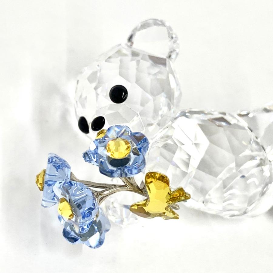 SWAROVSKI スワロフスキー オーナメント 美品 ブルー/クリア SWAROVSKI スワロフスキー オーナメント 美品 ブルー/クリア