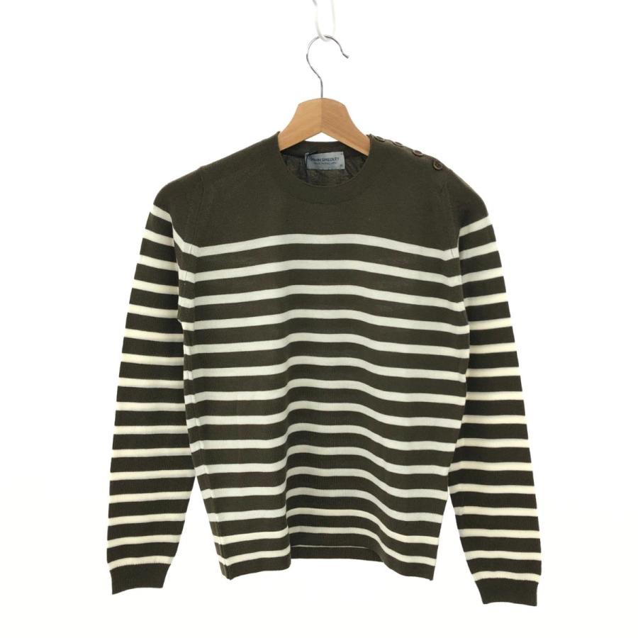 JOHN SMEDLEY ジョンスメドレー 長袖ニット 未使用品 サイズ:XS カーキ 