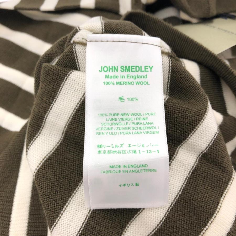 JOHN SMEDLEY ジョンスメドレー 長袖ニット 未使用品 サイズ:XS カーキ 